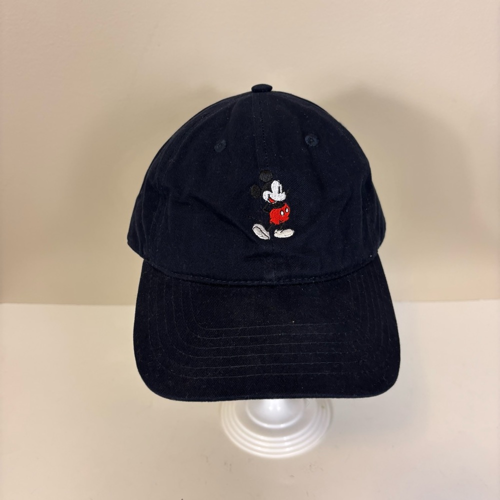 Disney Mickey Mouse Navy Blue Baseball Cap with Mickey Embroidery